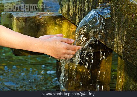 
                Erfrischung, Brunnen, Hände Waschen                   