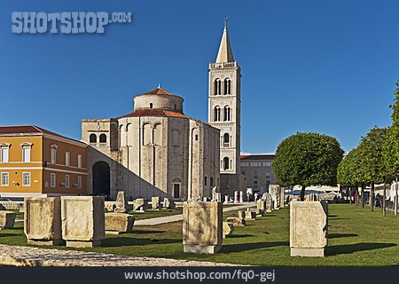 
                Archaeology, Church, Zadar, Forum                   