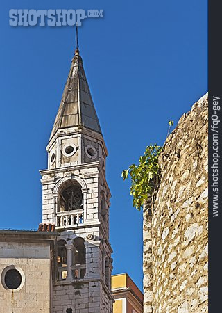 
                Kirchturm, Zadar, St. Elias                   