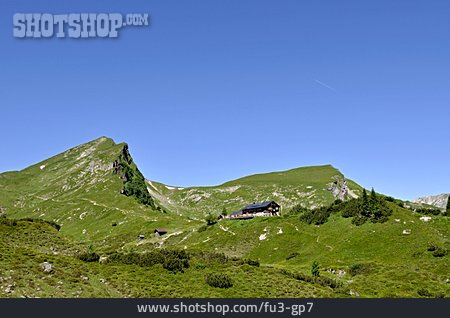 
                Berghütte, Tannheimer Tal, Lachenspitze                   