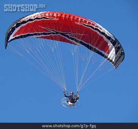 
                Paragliding, Gleitschirmflieger, Motorschirm                   