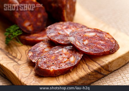 
                Salami, Chorizo                   