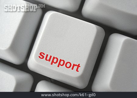 
                Tastatur, Kundendienst, Support                   