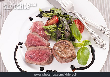
                Steak, Medaillon, Rindfleisch                   