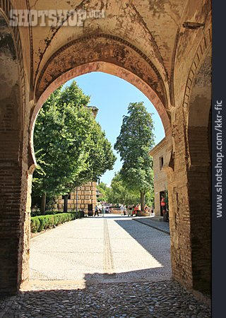
                Torbogen, Granada, Alhambra                   