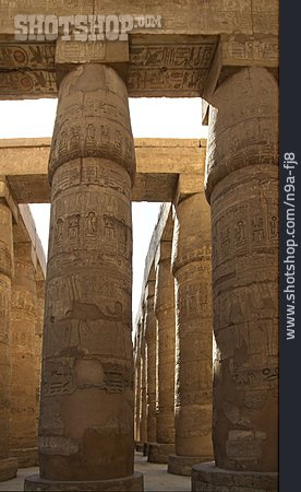 
                Säule, Luxor, Luxor-tempel                   