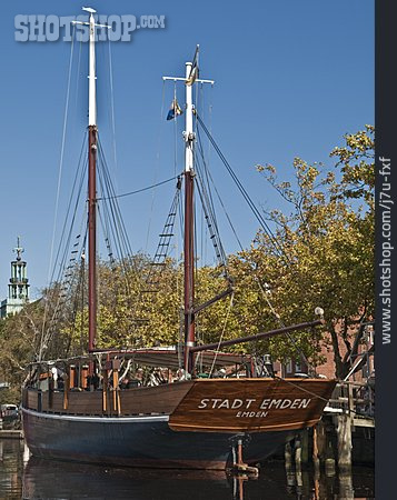
                Segelschiff, Emden, Museumsschiff                   