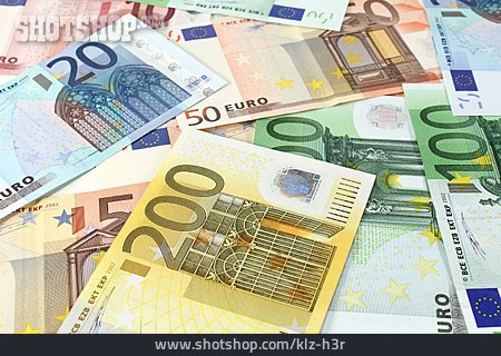 
                Geld, Euro, Euroschein, Bargeld, Banknote                   