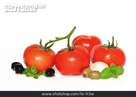 
                Tomate, Olive, Mediterrane Küche                   