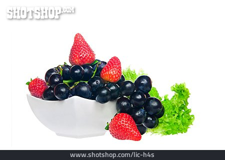 
                Gesunde Ernährung, Erdbeere, Weintraube                   