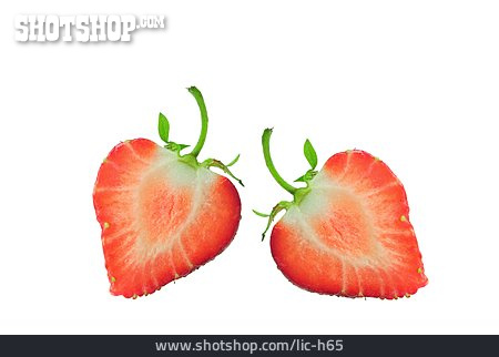 
                Erdbeere, Erdbeerhälfte                   