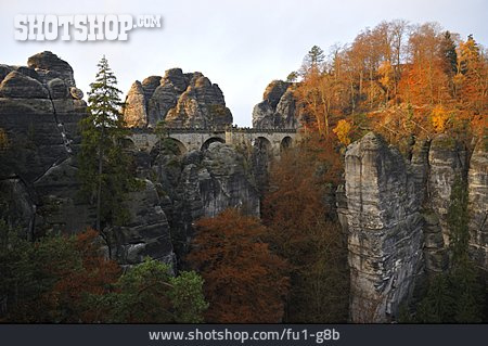 
                Sächsische Schweiz, Elbsandsteingebirge, Basteibrücke                   