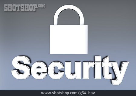 
                Security, Gesichert                   