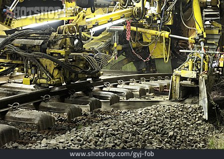 
                Maschine, Gleisbauarbeiten                   