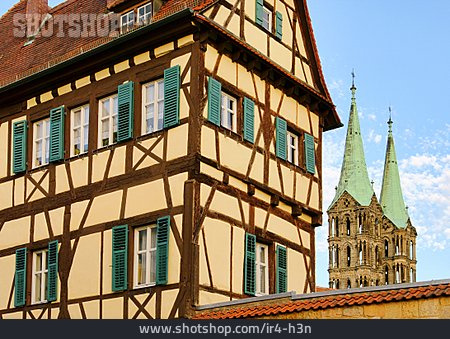 
                Fachwerkhaus, Bamberg, Bamberger Dom                   