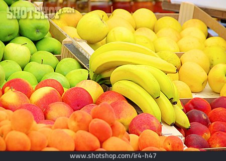 
                Obst, Auslage, Obstmarkt                   