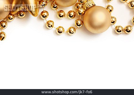 
                Golden, Christbaumkugel, Weihnachtsdekoration                   