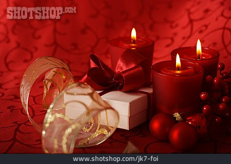 
                Christmas, Candlelight, Christmas Present                   