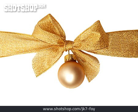 
                Golden, Christbaumkugel, Weihnachtsdekoration                   