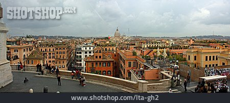 
                Stadtansicht, Rom                   