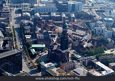 
                Stadtansicht, Hamburg, Hamburger Michel                   