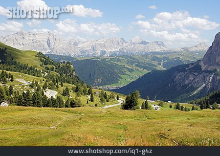 
                Südtirol, Gadertal, Grödnerjoch                   