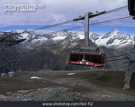 
                Seilbahn, Wallis, Zermatt                   