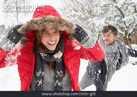 
                Couple, Fun & Happiness, Winter                   