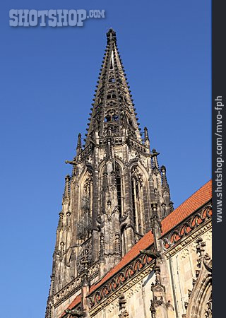 
                Kirchturm, Lambertikirche                   