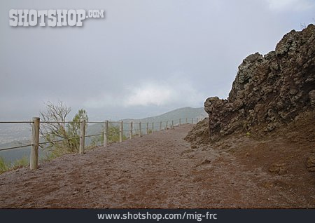 
                Wanderweg, Vulkan, Vesuv                   