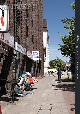
                Städtisches Leben, Hamburg, Obdachlos                   
