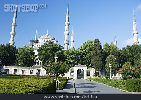 
                Moschee, Istanbul, Sultan-ahmet-moschee                   