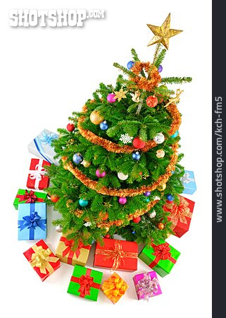 
                Christbaumschmuck, Geschenke, Weihnachtsbaum                   