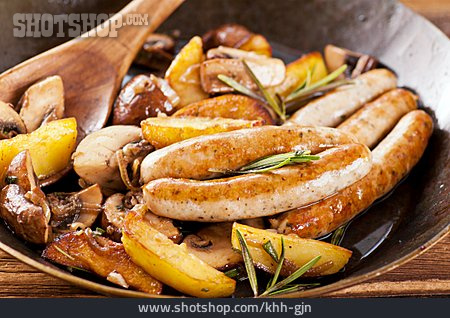 
                Kartoffel, Bratwurst, Hausmannskost                   