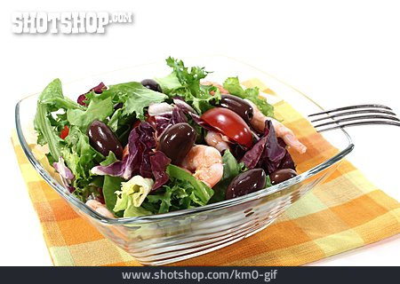 
                Salat, Krabbensalat, Gemischter Salat                   