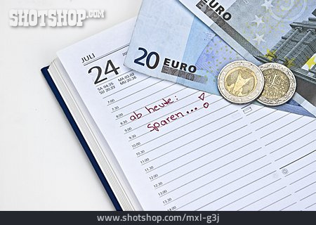 
                Geld & Finanzen, Sparen, Zeitplan                   