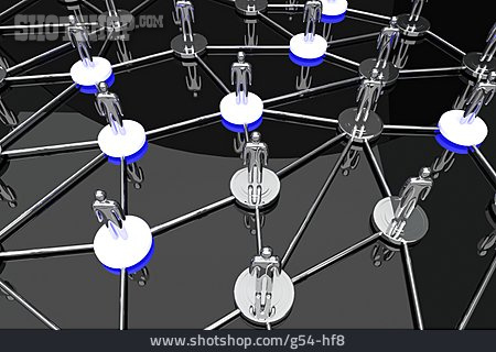 
                Struktur, Vernetzung, Verbunden, Soziales Netzwerk                   