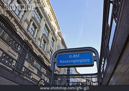 
                Berlin, U-bahnstation, Hausvogteiplatz                   