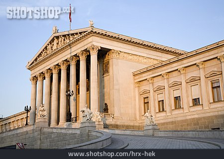 
                Vienna, Government Buildings, Parliament                   