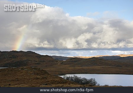 
                Regenbogen, Schottland, Loch Alsh                   