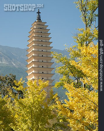 
                Pagode, Dali, Chongsheng-tempel                   