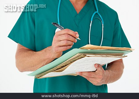 
                Gesundheitswesen & Medizin, Schreiben, Krankenakte                   