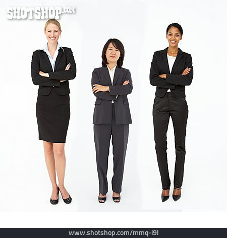 
                Geschäftsfrau, Team, Multikulturell                   