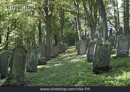 
                Friedhof, Verwittert, Grabstein                   