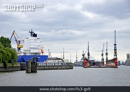 
                Werft, Hafenkran                   