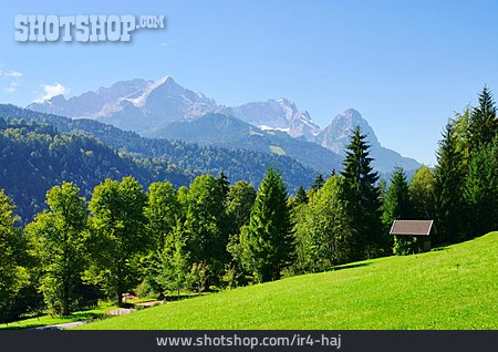 
                Berghütte, Zugspitze, Bayern                   