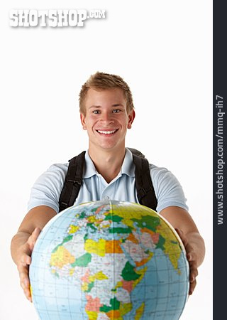 
                Junger Mann, Mann, Reisen, Weltreise, Auslandssemester                   