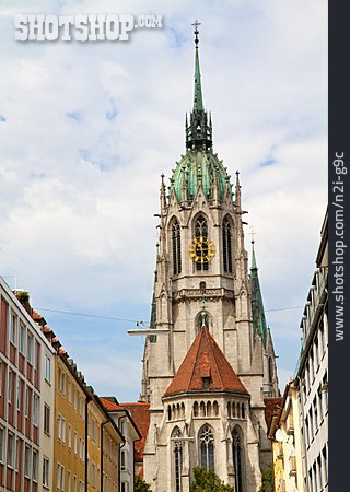 
                Kirche, München, St. Paul                   