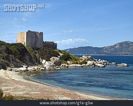 
                Sardinien, Befestigungsanlage, Capo Carbonara                   