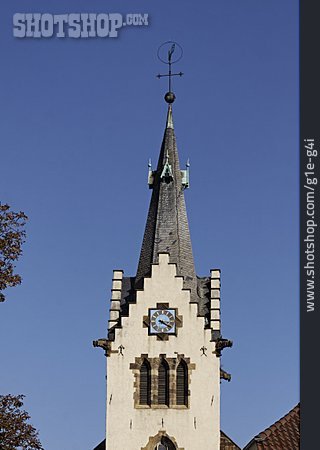 
                Kirche, Kirchturm, St. Johannes Der Täufer                   